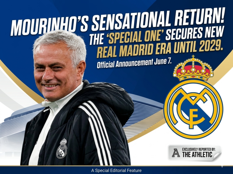 Jose Mourinho signs Real Madrid contract until 2029