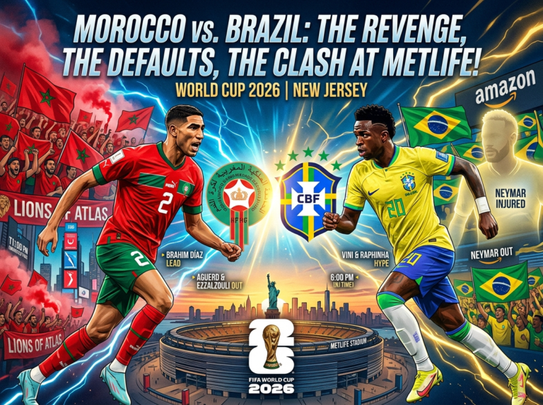 Brazil vs Morocco World Cup 2026: Atlas Lions Set for Tactical Battle with the Selecao Brazil vs Morocco World Cup 2026 group stage match preview