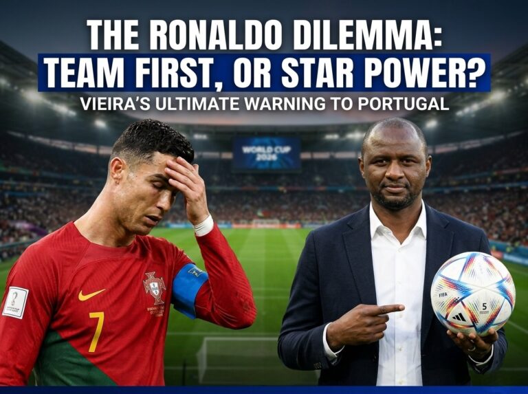 Roberto Martinez and Cristiano Ronaldo - Portugal World Cup 2026