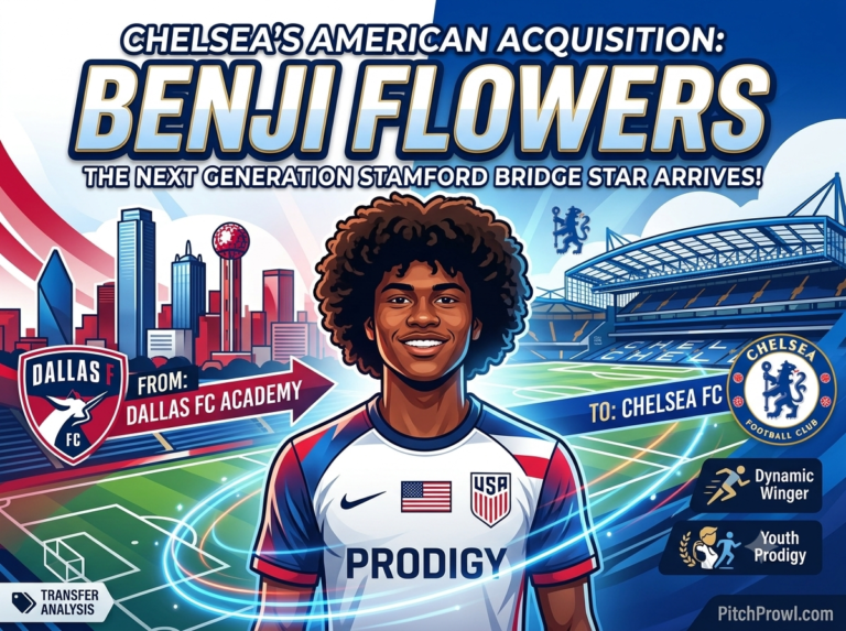 Chelsea's US Academy Pipeline: Inside The New Transfer Blueprint Chelsea US academy pipeline transfer strategy graphic