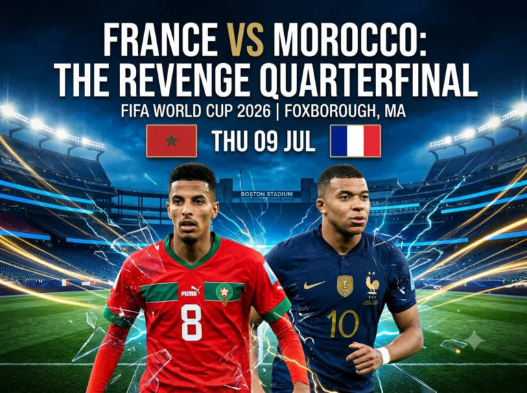 France vs Morocco: Can the Atlas Lions Avenge Qatar 2022 in the World Cup Quarter-Final? France vs Morocco World Cup 2026 quarter-final preview