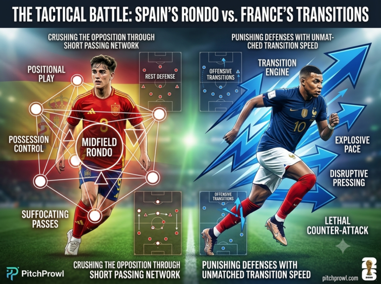 France vs Spain World Cup Semifinal Preview: Can Luis de la Fuente's Control Game Survive Mbappé's Transitions? France vs Spain World Cup 2026 semifinal tactical preview
