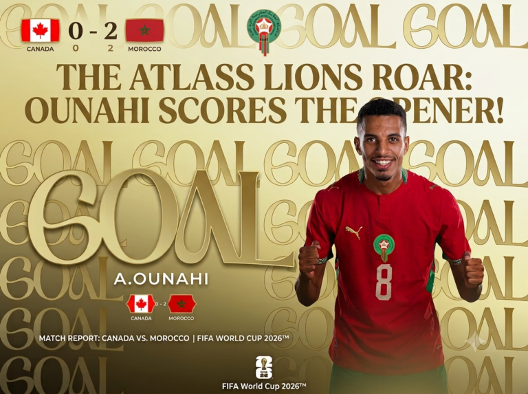 Ounahi's Masterclass Ends Canada's Fairytale as Morocco Reach World Cup Quarterfinals Azzedine Ounahi celebrates scoring Morocco's second goal against Canada at World Cup 2026