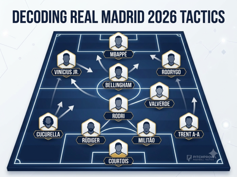 Real Madrid 2026-27 Squad: Inside Football's Scariest Super Team Real Madrid 2026-27 squad depth chart with starting XI and rotation options