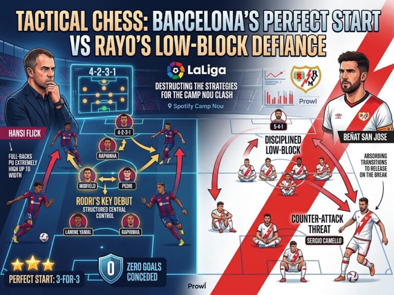 Barcelona vs Rayo Vallecano Tactics: Perfect Start Barcelona vs Rayo Vallecano tactics analysis Flick 2026