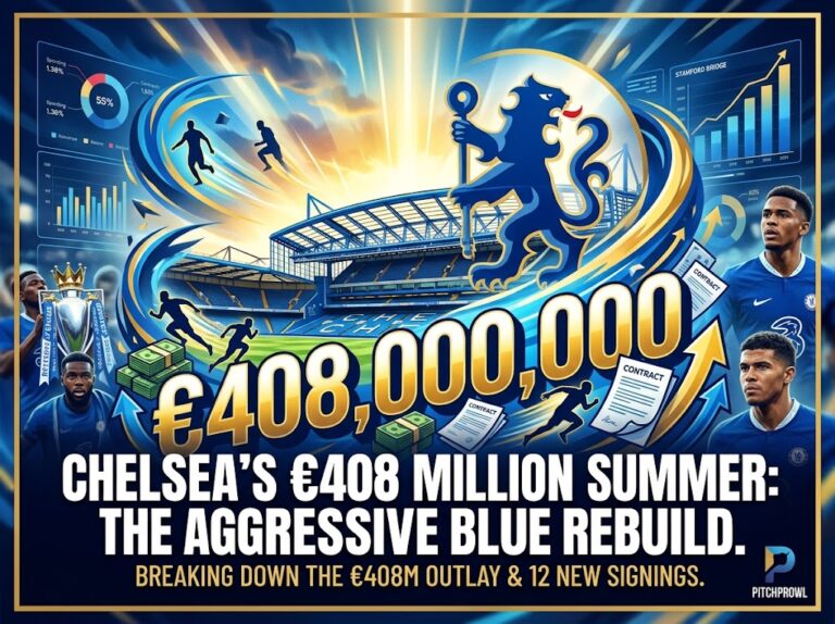 Chelsea Transfer Spending: Inside a €408 Million Summer Chelsea's new signings pose together after a €408 million summer spending spree