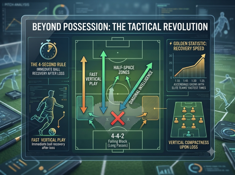 Diagonal Play Tactics: Football's New Attacking Blueprint Diagram illustrating diagonal play tactics into half-spaces
