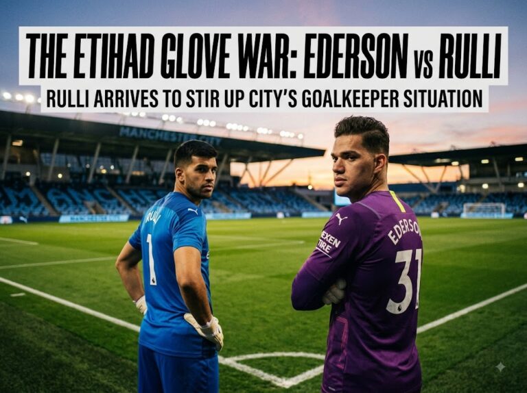 Man City Goalkeeper: Rulli Signing Raises Questions Geronimo Rulli signs for Manchester City amid Ederson transfer speculation