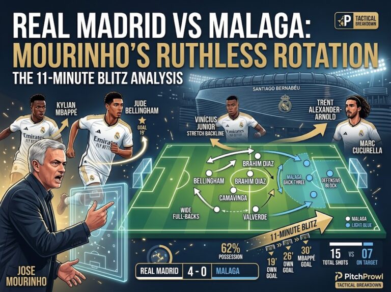 Real Madrid vs Malaga Tactics: A Ruthless Rout Real Madrid vs Malaga tactics analysis Mourinho 2026