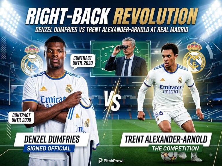 Real Madrid Right-Back: Dumfries Deal Confirms Mourinho's Plan Denzel Dumfries signs official Real Madrid contract until 2030